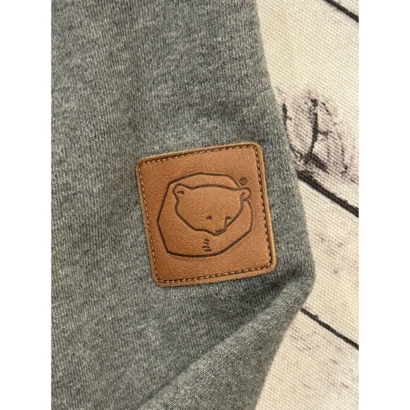 PENFIELD TRAILWEAR Pullover Sweatshirt Sz XL Gray Shawl Neck Toggle Closure - Picture 7 of 16